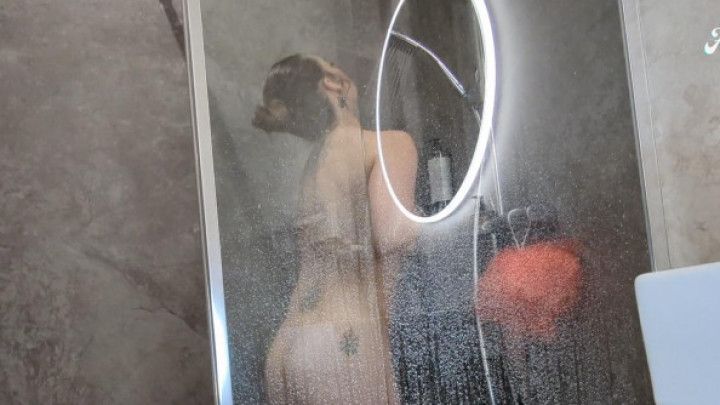 Steamy Secrets: Voyeur's Delight in the Shower