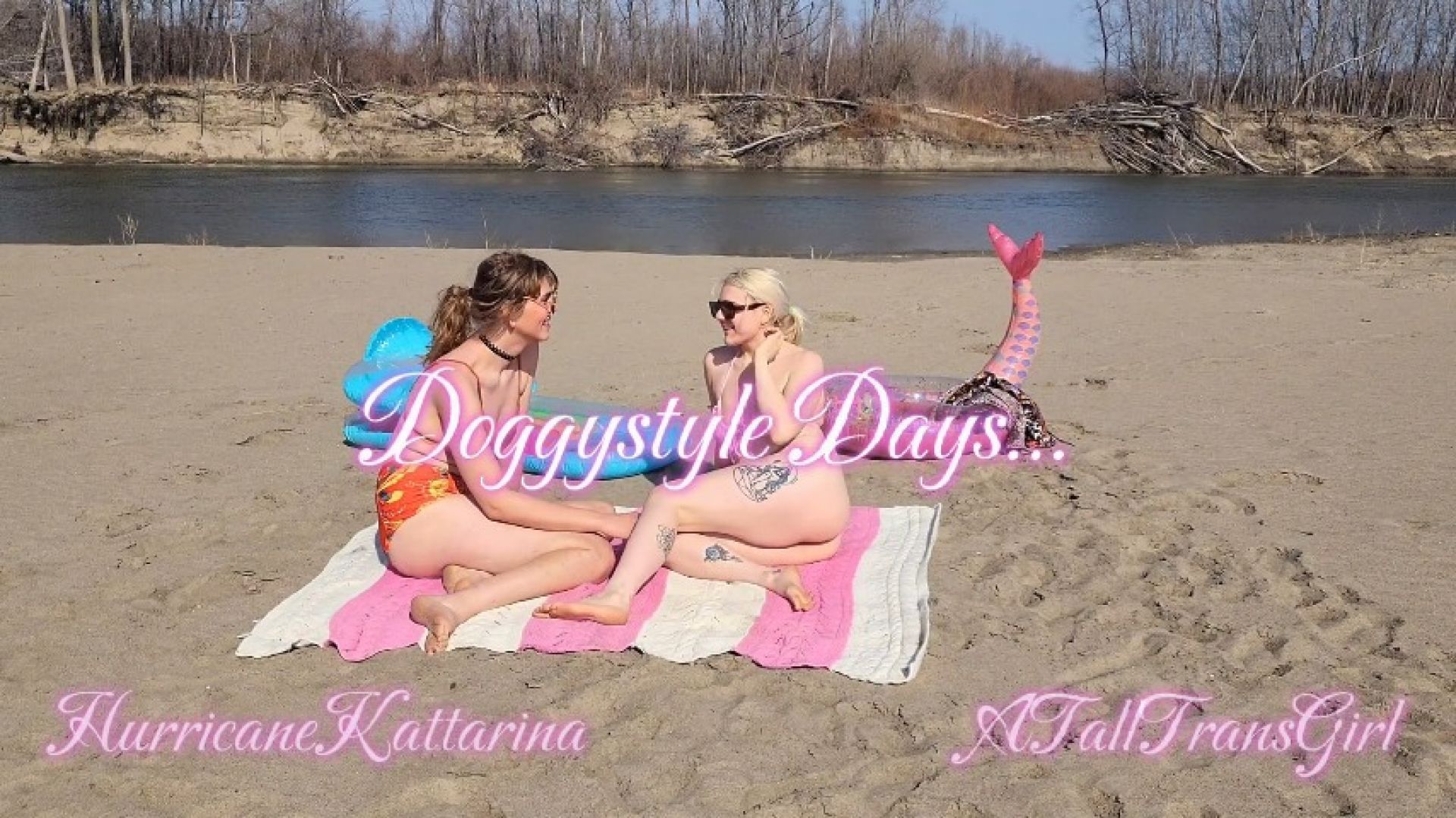 DoggyStyle Days - A Transbian Beach Date