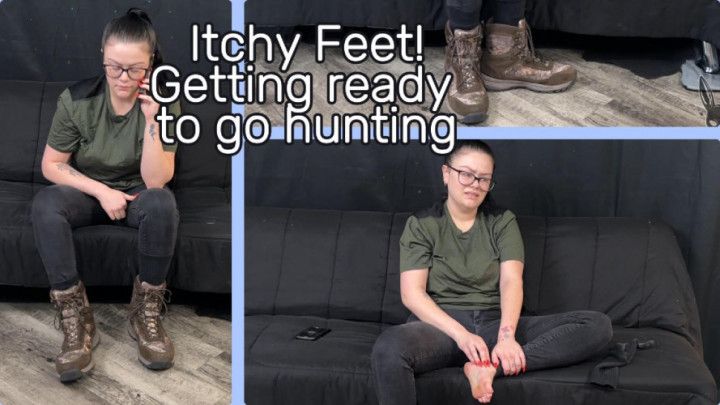 Hunter Gets ITCHY FEET