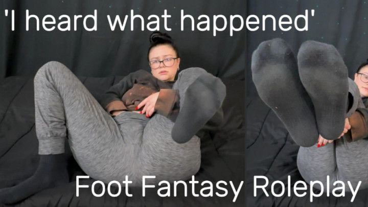 Roommate Roleplay PT. 1 - Foot Fetish Heartbreak Comfort