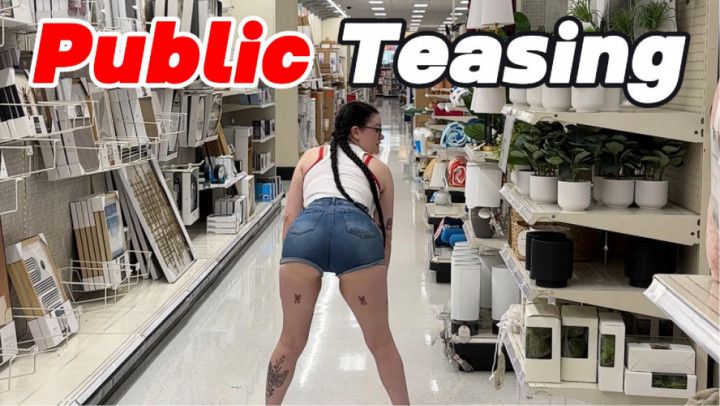 Let's Go Shopping! PUBLIC TEASING