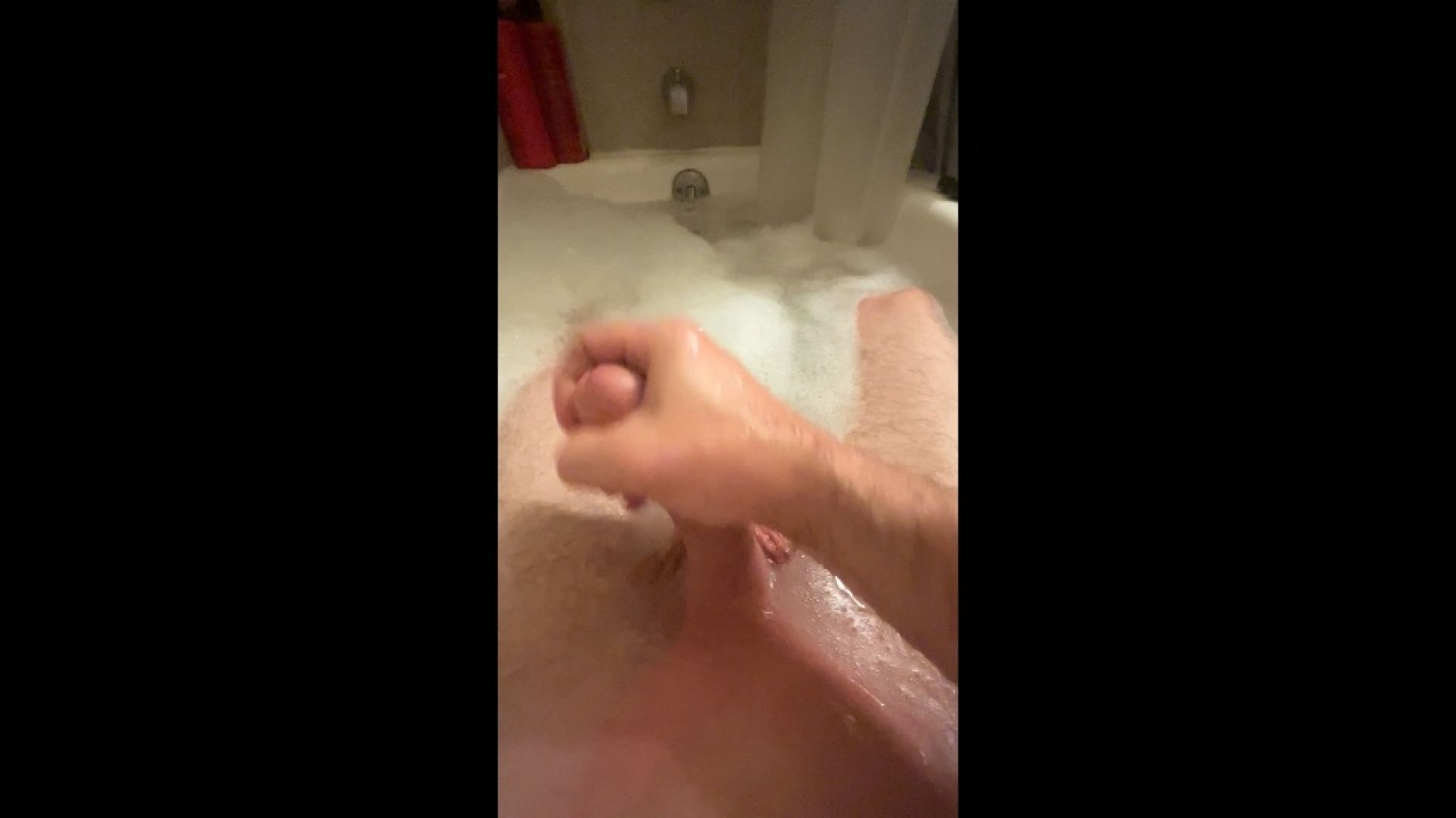 Cum n the tub