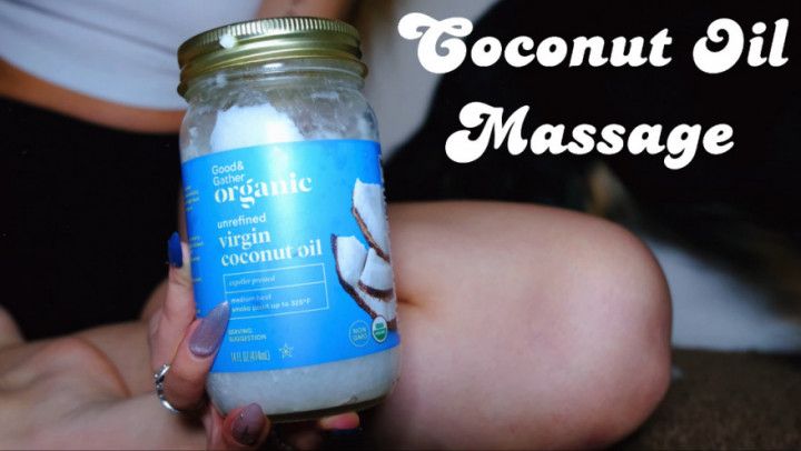 Coconut Oil Massage