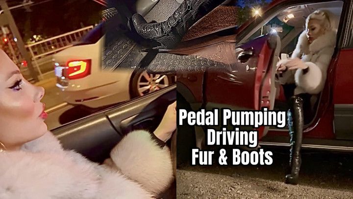 Fur Boots Giaro Revving SeeMeWalking Pump Pedal