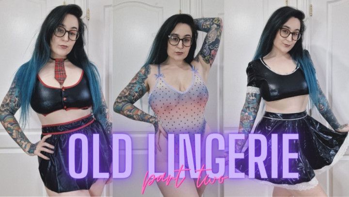 Old Lingerie Try On [PART TWO] | ElizabethsLingerie