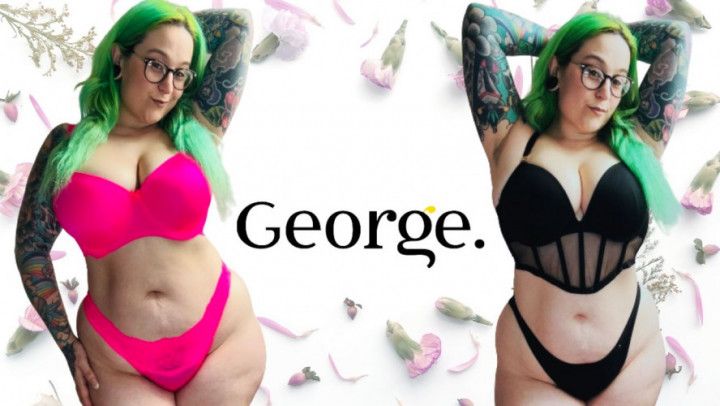 Curvy Girl Lingerie | George Asda Lingerie Try On