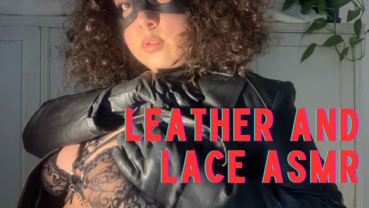 Ramona in Leather and Lace ASMR