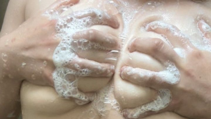 Soapy Shower Tease