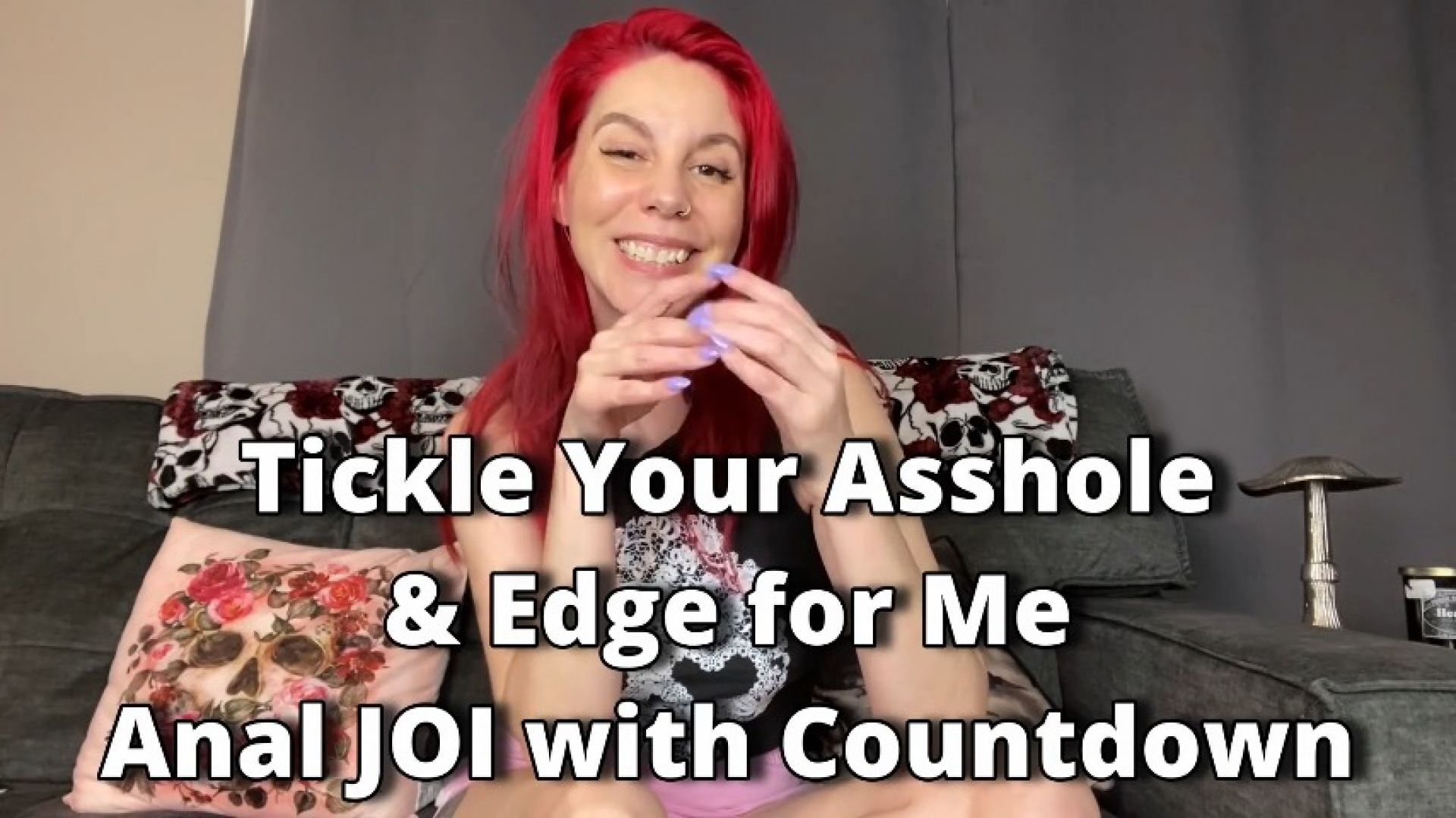 Tickle Your Asshole &amp; Edge for Me - Anal JOI Cum Countdown