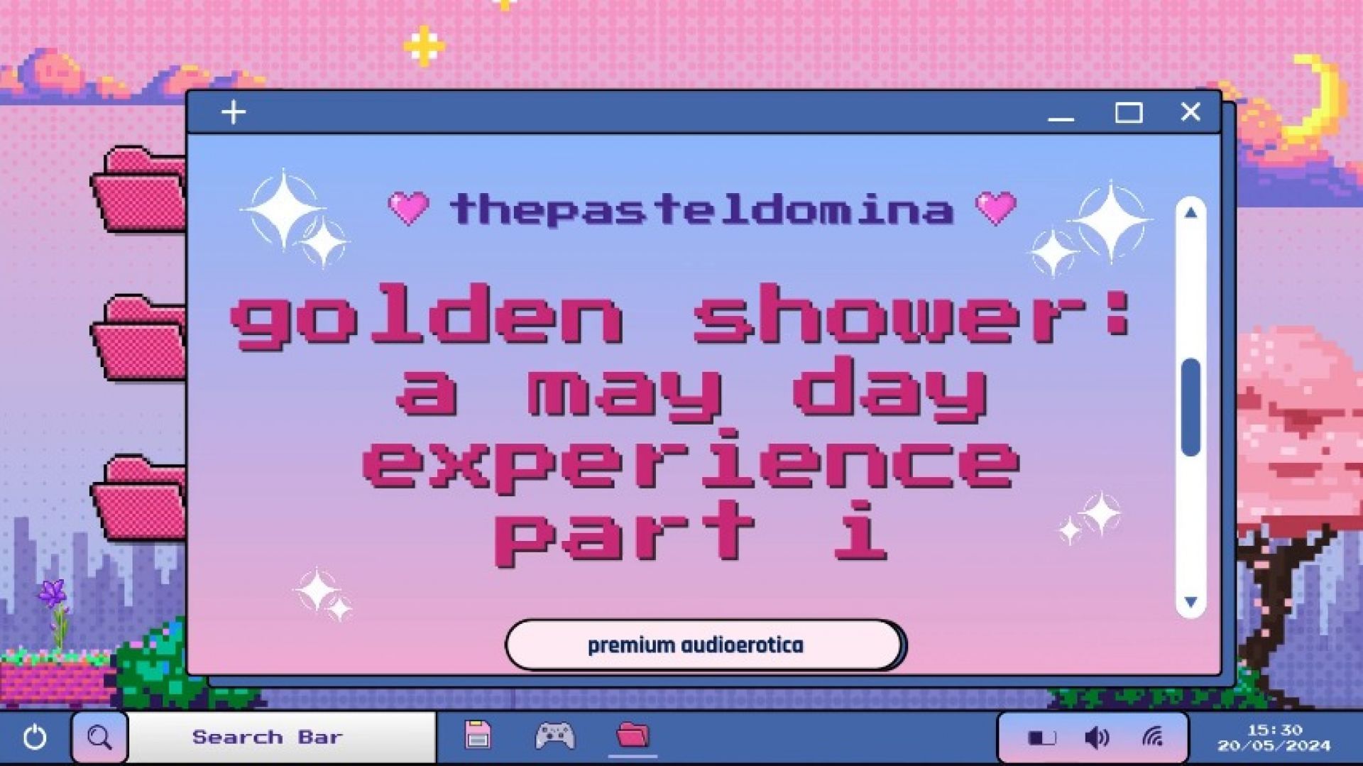 golden shower: a may day experience part i