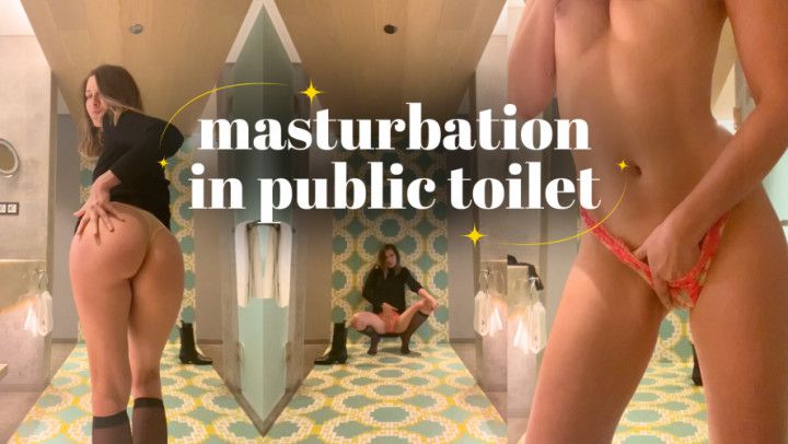 Masturbation in a Public Toilet