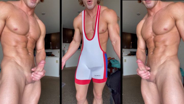 Wrestler Step-Bro Becomes Cum Buddy