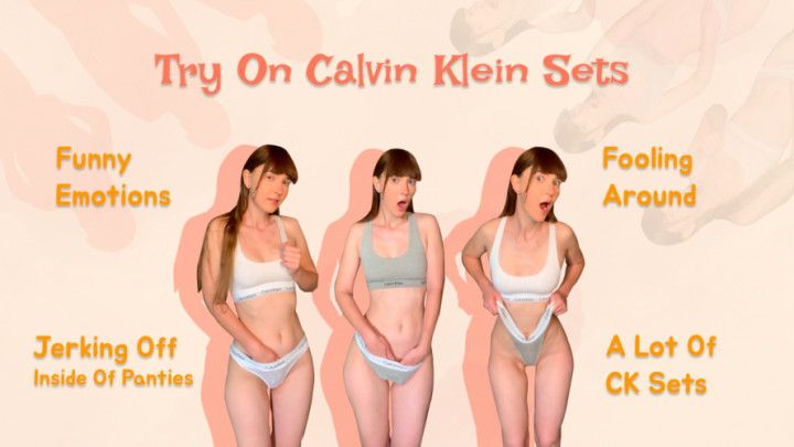 Calvin Klein Underwear Sexy Try On Session