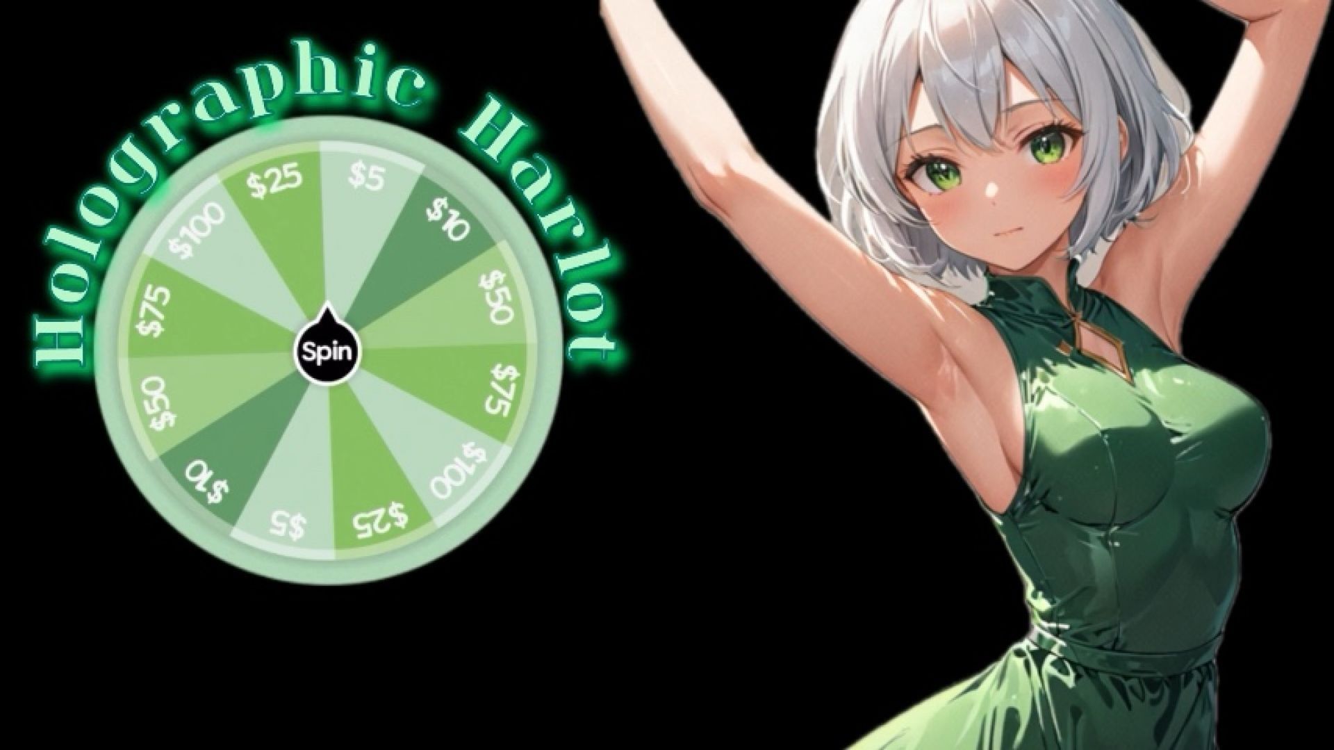 Spin the Wheel- Green Wheel Round 1