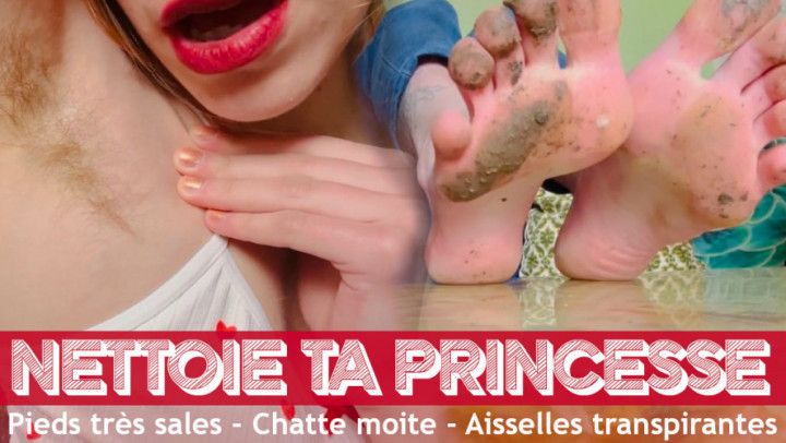 NETTOIE ta Princesse avec ta langue