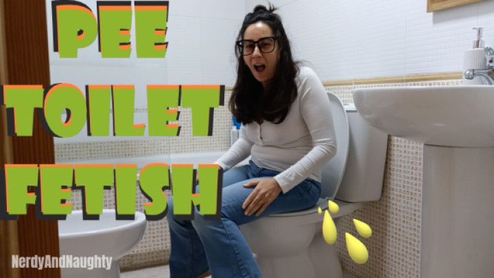 Pee toilet fetish