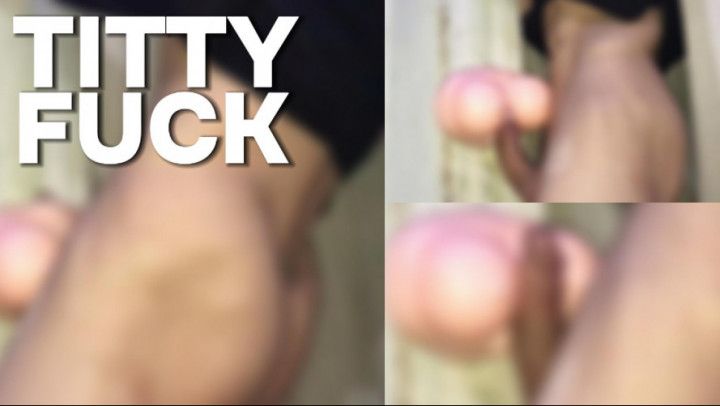 Hot twink fucks a sex doll's tits / Titty fucking - titsjob