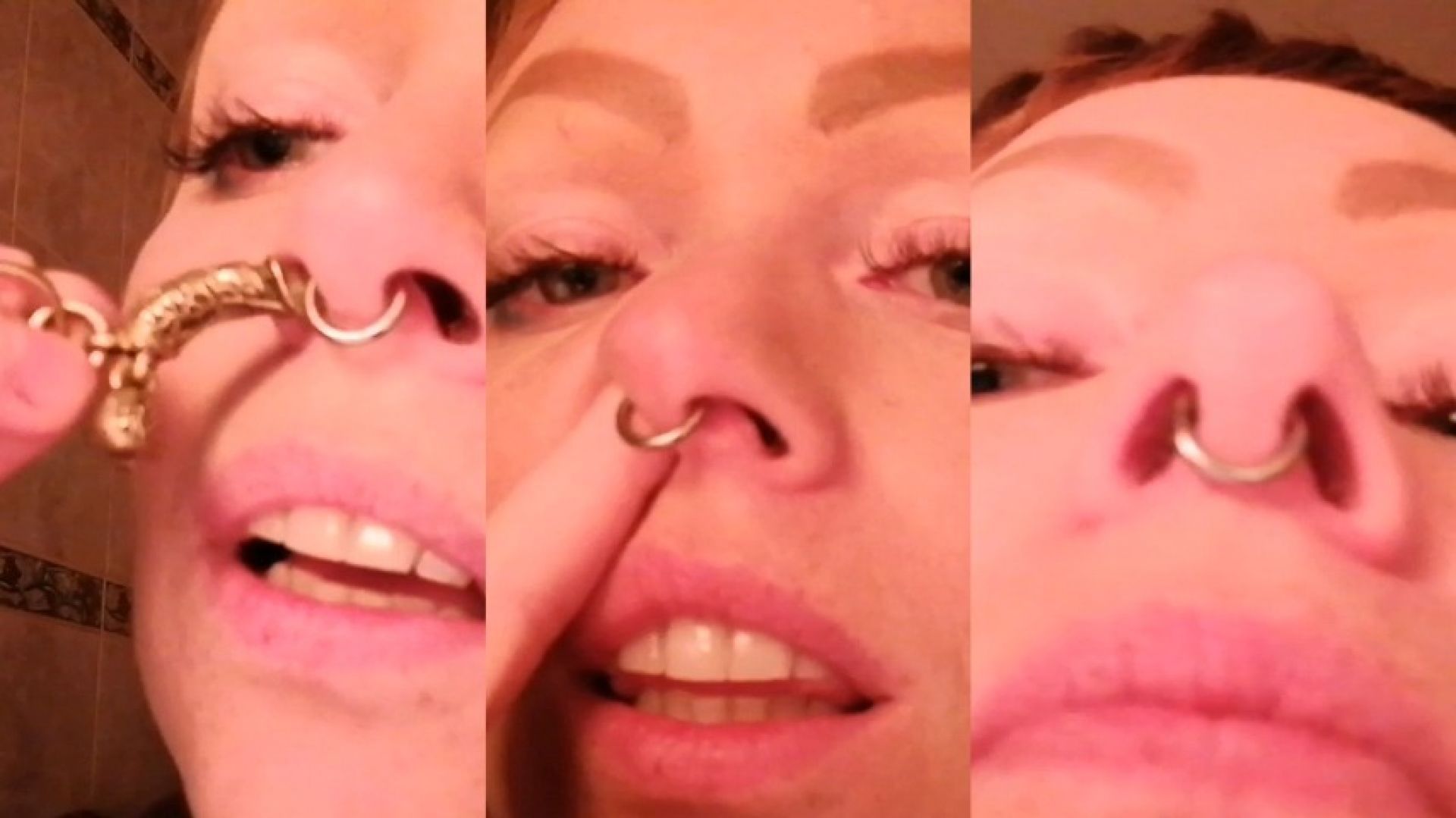 Fetish nose,nostrils