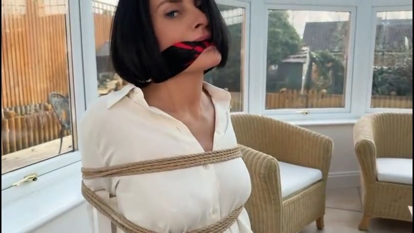 SECRETARY CLEAVE GAG BONDAGE