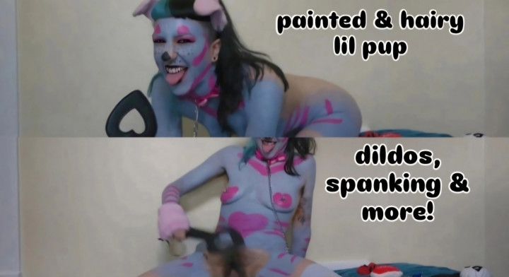 Painted Up Puppy Play