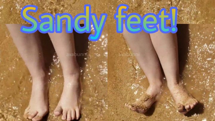 Sandy Feet Fetish