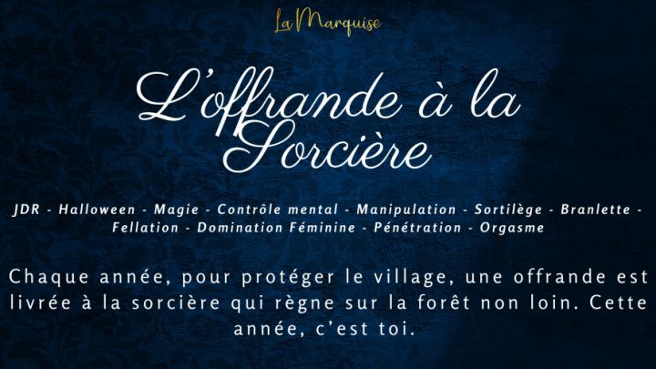 French Audio Porn] L'offrande à la Sorcière