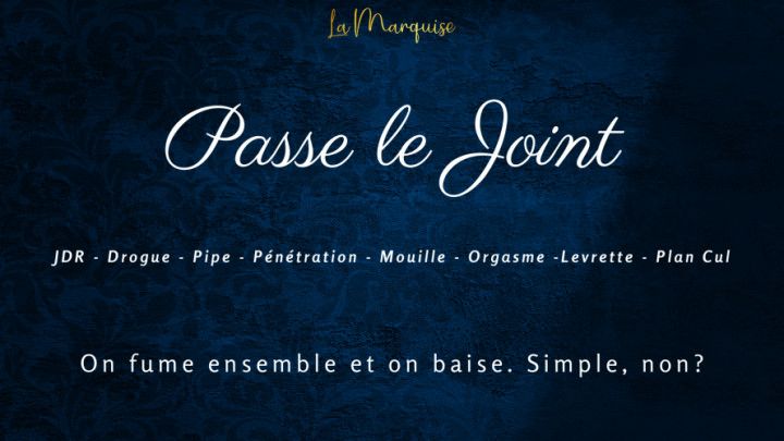 French Audio Porn] Passe le joint