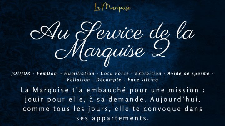 French Audio Porn] Au Service de la Marquise 2