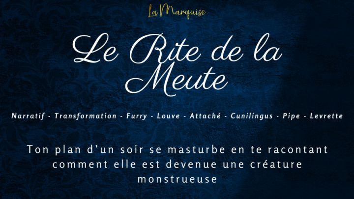 French Audio Porn] Le Rite de la Meute