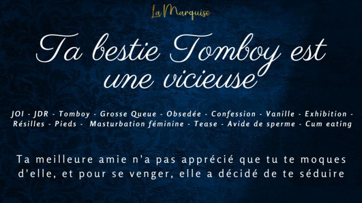 French Audio Porn] Ta Bestie Tomboy est une vicieuse