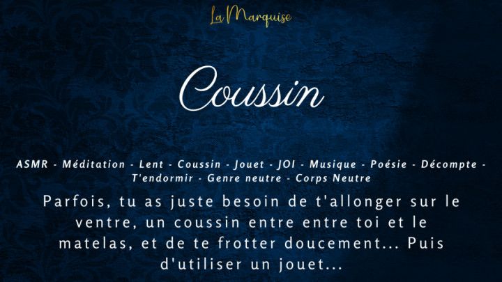 French Audio Porn] Coussin