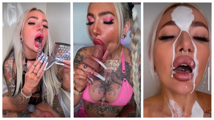 Long nails dildo JOI obsessed with Spicytattoodoll roleplay