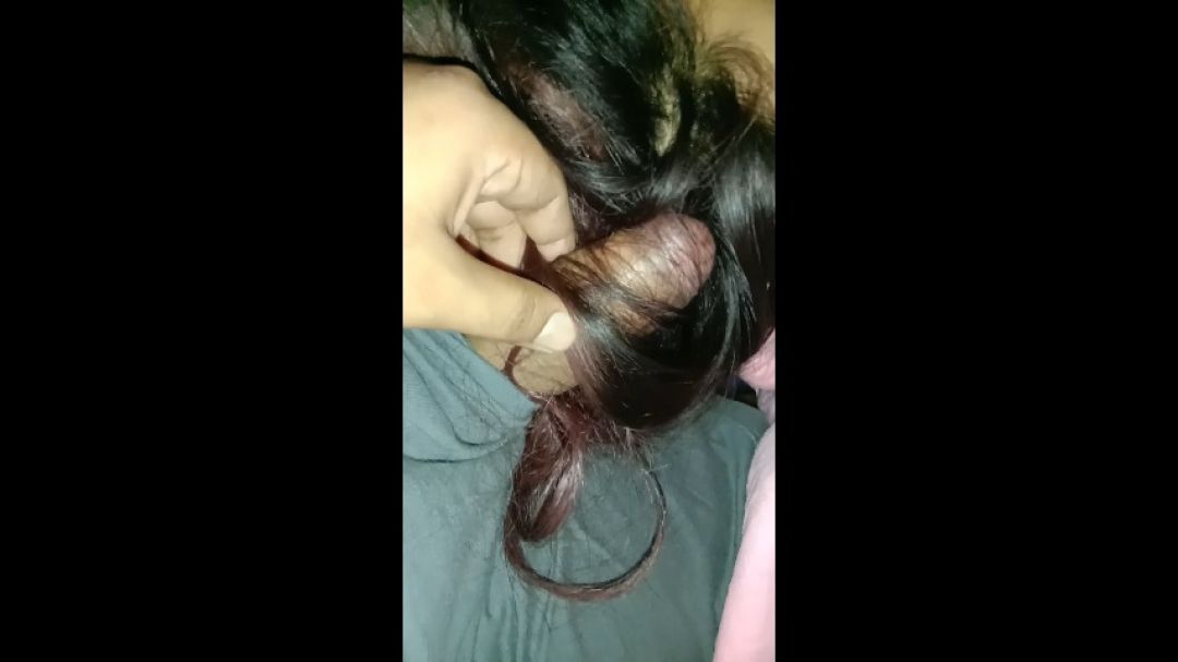 Indian Hairjob - Sexiest Thick Hair - SU Vertical Video