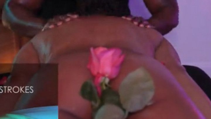 Sensual Massage with roses