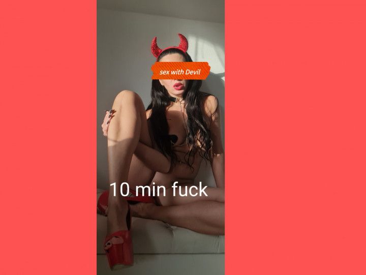 Sex with Devil  10 min with face