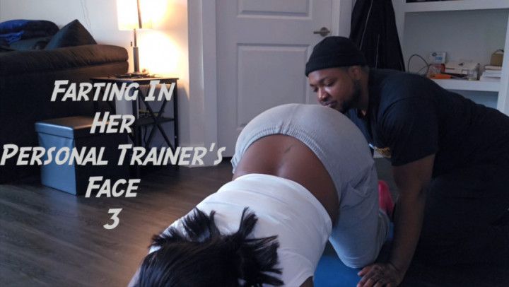 Farting In Her Personal Trainer's Face 3