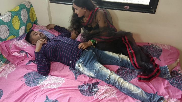 Romantic Real Indian Couple Sex with Love