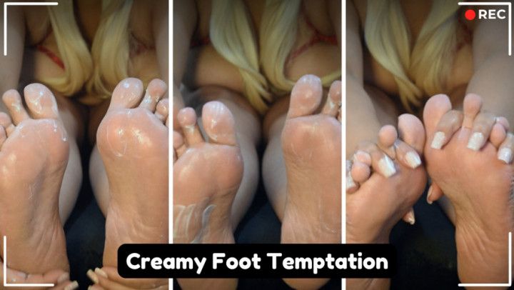 Creamy Foot Temptation