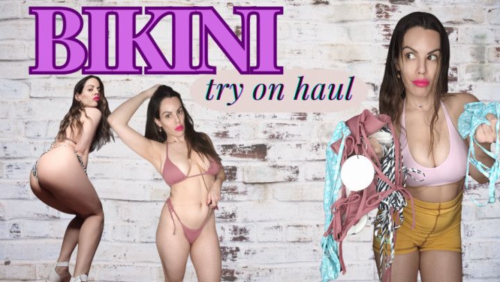 Bikini try on haul - 3 Bikinis for my vacay