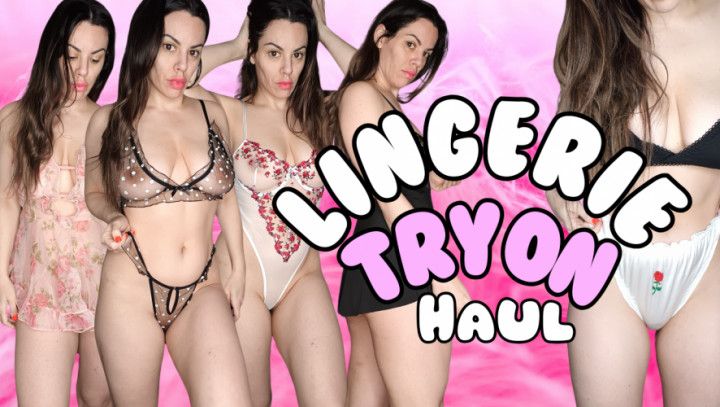 Lingerie Try On Haul