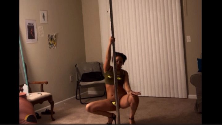 stripper diaries: my new pole at home - throwback sensual