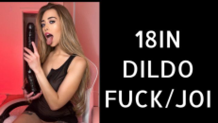 18 INCH DILDO SOLO PLAY/JOI