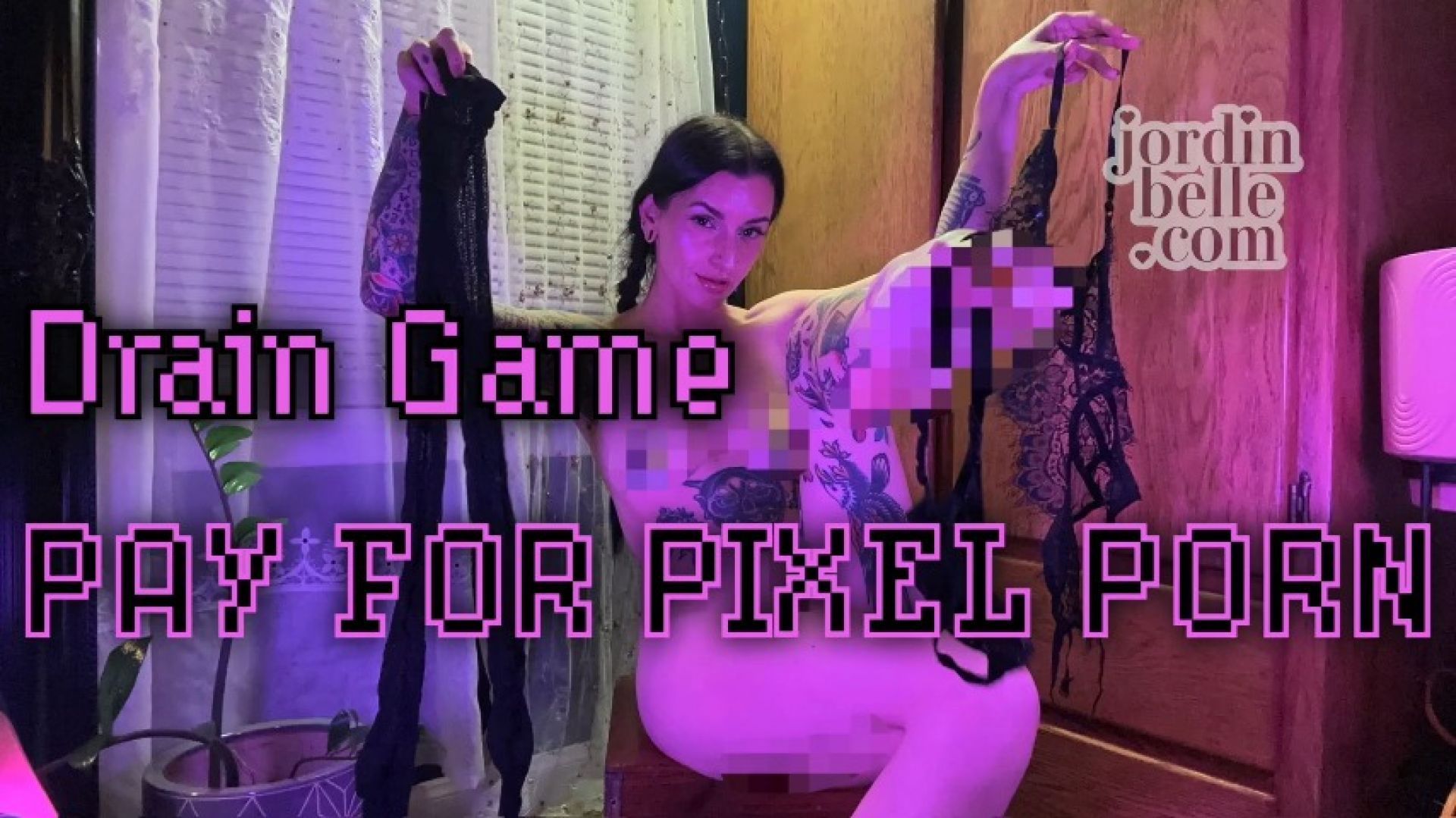 Drain Game: Pay For Pixel Porn