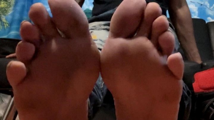 Removing Sneakers and Jerking Off