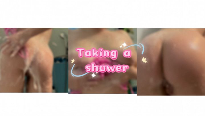 TAKING A HOT SHOWER