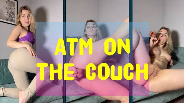 ATM on the couch