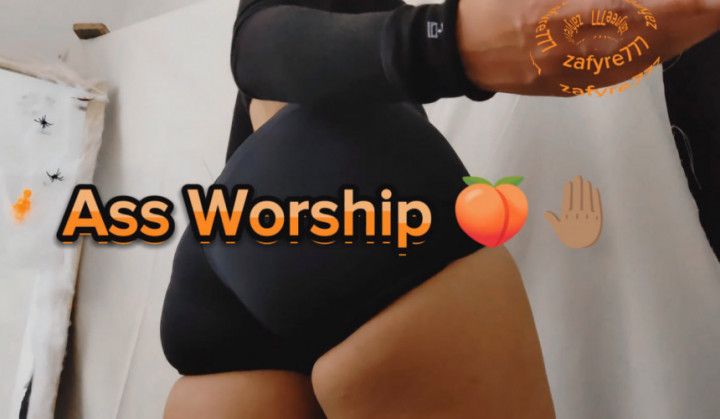 Ebony Ass Worship! - Serve The Curves That Control You