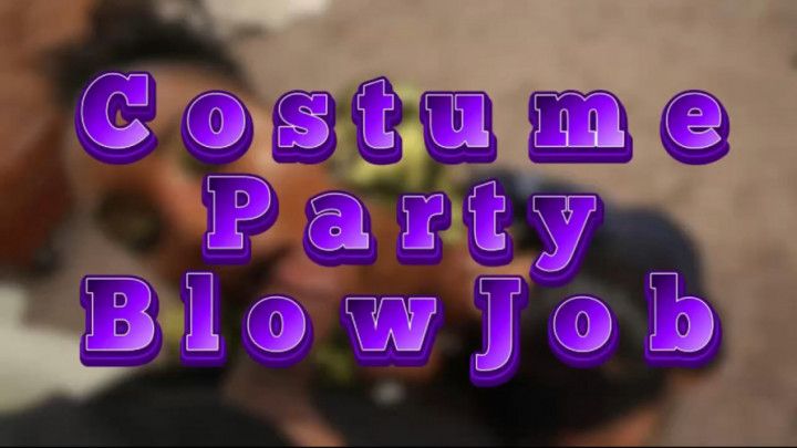 Two hot girls, one cock, and a Halloween Party