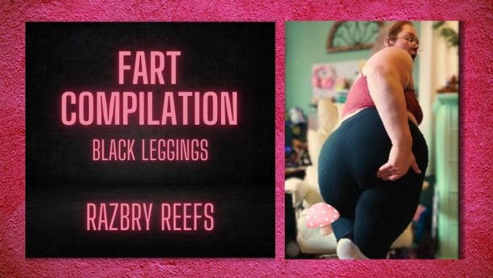 Fart Compilation- Black Leggings