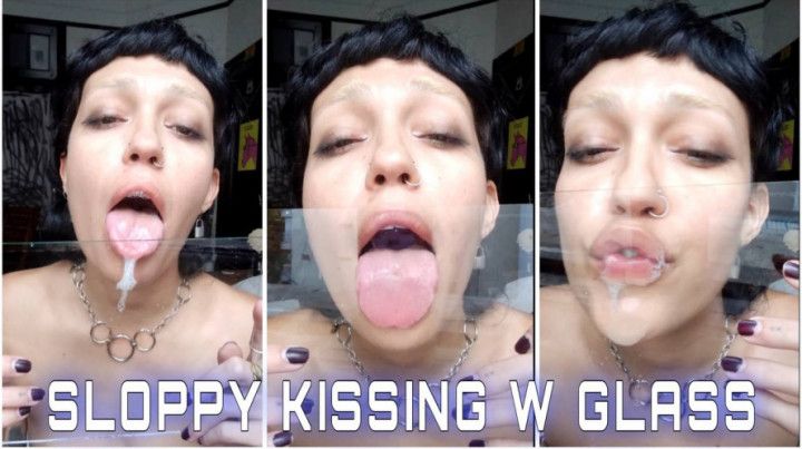 POV SLOPPY KISSING SESSION WITH ME